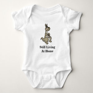 Continua Vivendo Em Camisa De Bebê Em Casa (Kangar