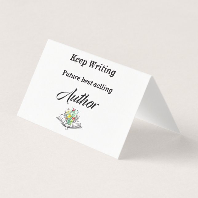 Continuar Escrevendo A Melhor Motivação Do Autor D (Frente)