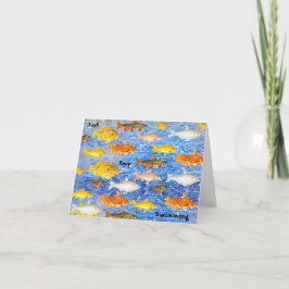 Continue a nadar na coleção de cartões de anotação