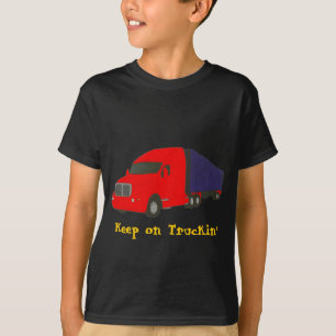 Continue caminhando, caminhonete em t-shirts