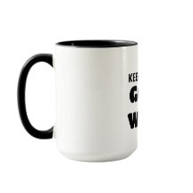 Continue o Bom Trabalho – Caneca Motivacional Pret
