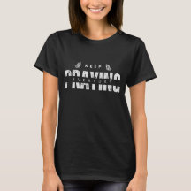 Continue orando todos os dias, Camisetas personali