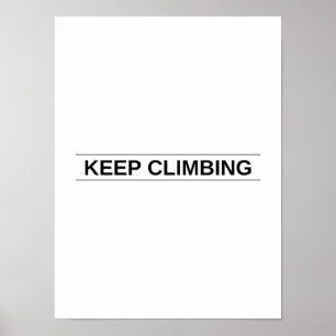 Continue subindo - Poster motivacional