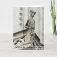 Continue vigiando, Cathédrale Notre-Dame - cartão