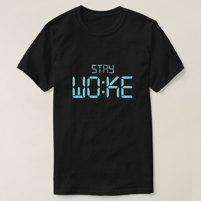 Continue Woke T-Shirt (Frente do Design)