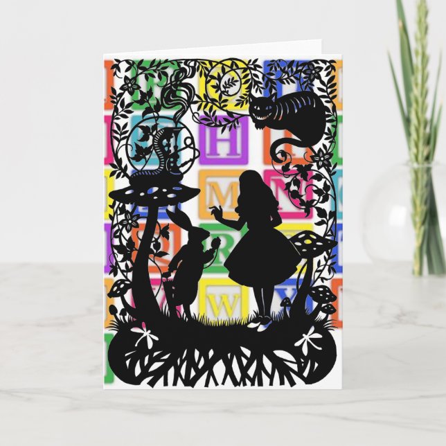 Conto de Fadas Clássico.  Cartão em Branco (Frente)