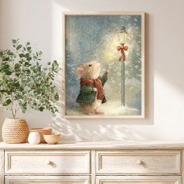 Conto de Inverno Caprichoso Poster infantil