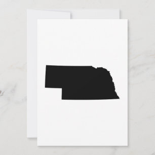 Contorno do Estado de Nebraska