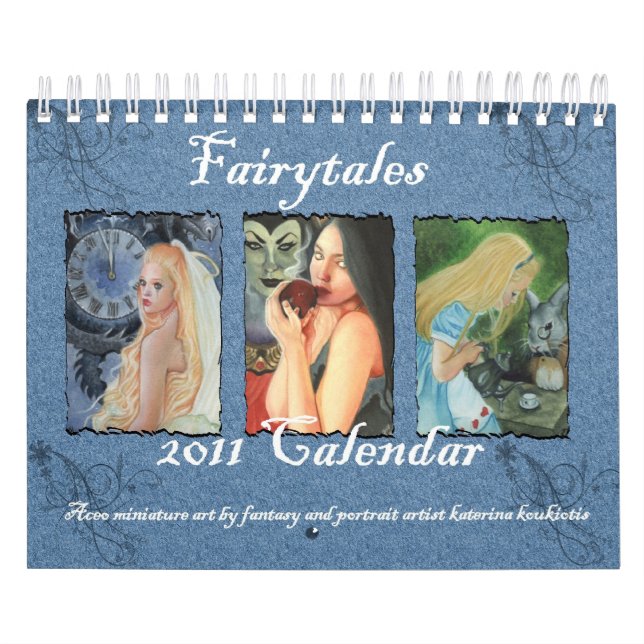 Contos de fadas 2011 Calendário do ACEO KaterinaAr (Capa)
