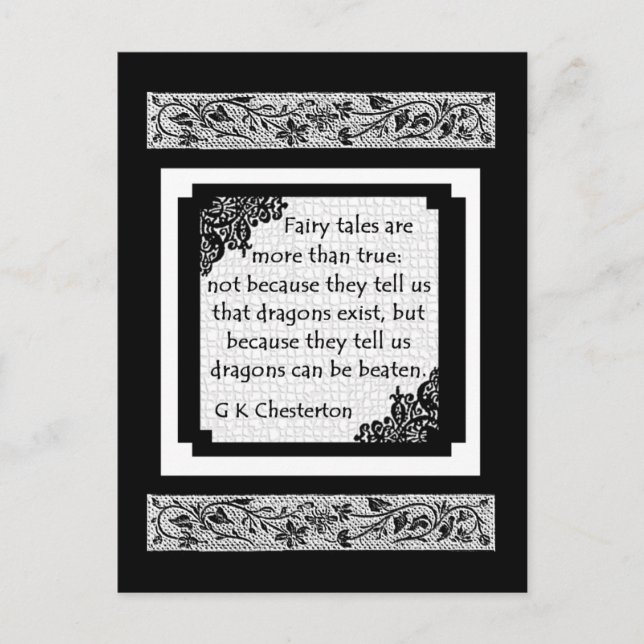 Contos De Fadas São... Cartão Postal (Frente)