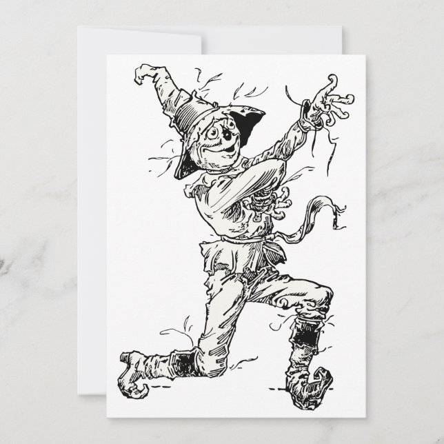 Contos de Fadas Vintage do Mágico de Oz, o Espanta (Frente)