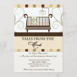 Contos do convite para Chás da Crib Storybook