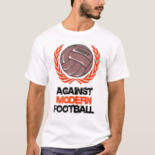 Contra o T-Shirt moderno de futebol