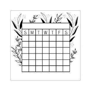 Controlador de Hábito Mensal, Carimbo de Calendári