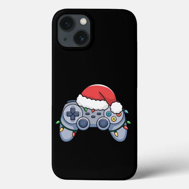 Controlador de Video Game Chapéu de Natal do Papai (Verso)