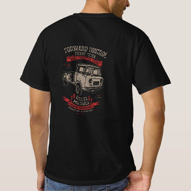 Controle de Avanço de Jeep FC-170 T-Shirt (Verso)