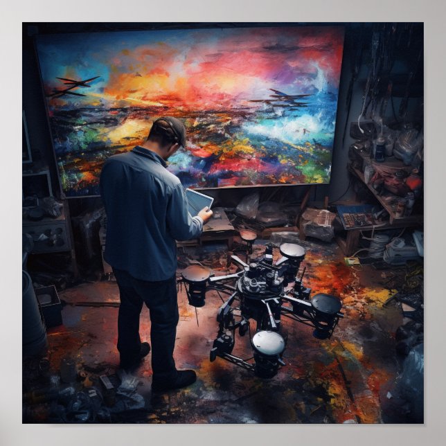 Controle de qualidade em Poster de fabricação de e (Frente)