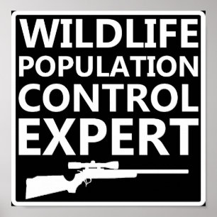 Controle Populacional Caça Engraçada Poster