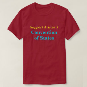 Convenção dos estados, camiseta do artigo 5 do