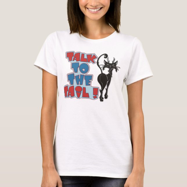 Conversa à cauda! T-shirt (Frente)