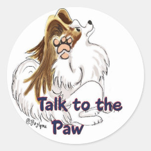 Conversa às etiquetas da pata