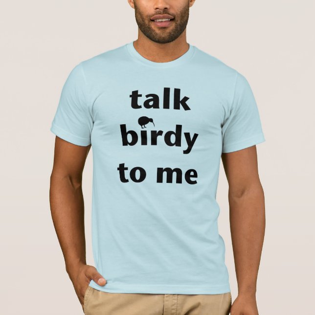 Conversa Birdy a mim t-shirt (Frente)
