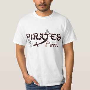 Conversa como t-shirt de um dia do pirata