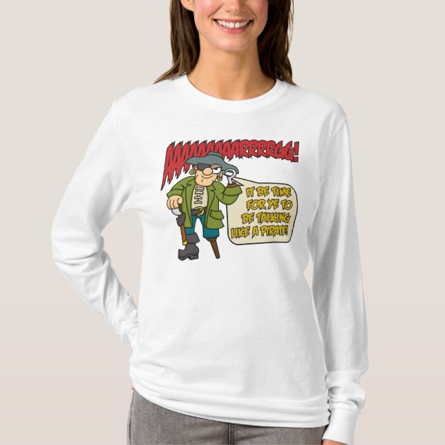 Conversa como uma camisa 3 do pirata (Frente)