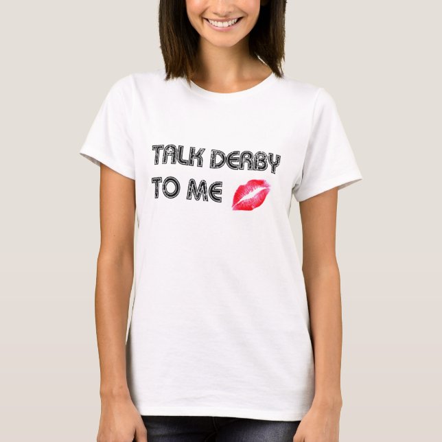 Conversa Derby a mim t-shirt (Frente)