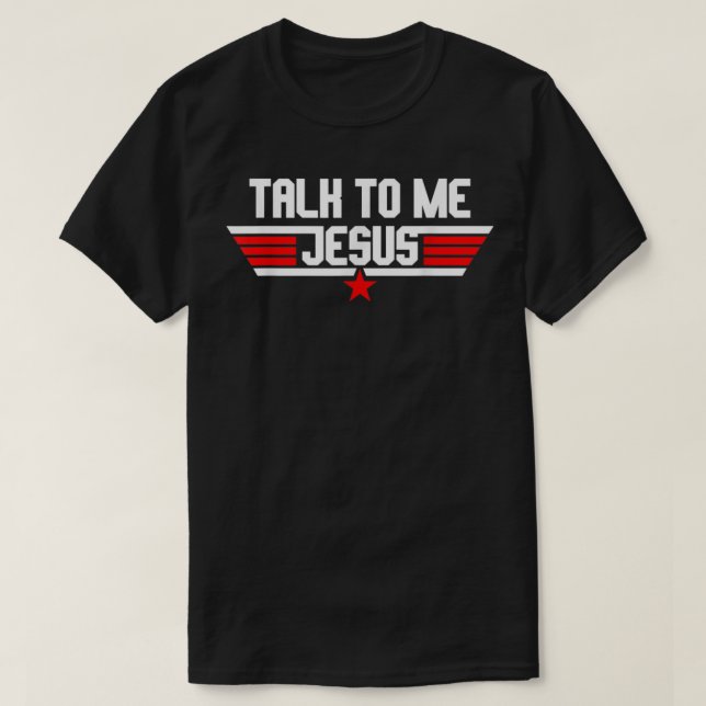 Conversa Religiosa Comigo Com Jesus Camiseta Crist (Frente do Design)