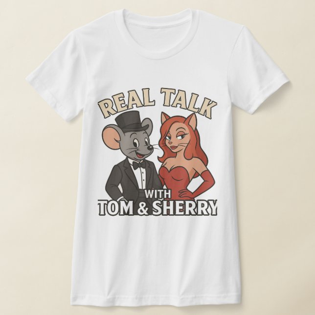 Conversar com Tom e Sherry Fan Womens T-Shirt (Postura )