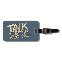 Converse com a etiqueta de bagagem personalizada d