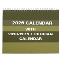 Conversor de Calendário Etíope 2026 Escolha o País