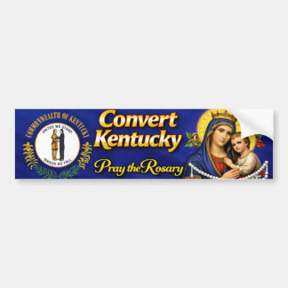 Converta Kentucky! Adesivo de para-choque do Rosár