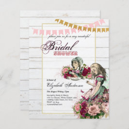 Convidado para o Chá de panela de Alice no País da