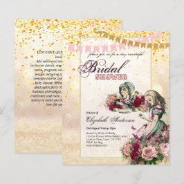 Convidado para o Chá de panela de Alice no País da