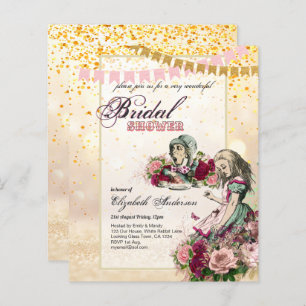 Convidado para o Chá de panela de Alice no País da