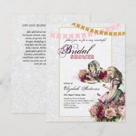 Convidado para o Chá de panela de Alice no País da