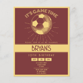 Convidado para Orçamento de Futebol Dourado Retroa