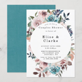 Convidados para Chá de Casais de pedras de ameixa