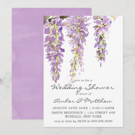 Convidados para Chá de casamento de Wisteria de La