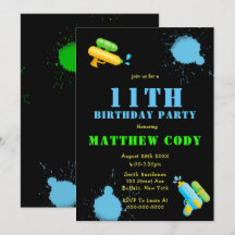 Convidados para Festa de aniversário 11 de de Manc