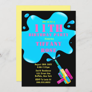 Convidados para Festa de aniversário de 11 de de G