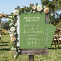 Convidados por Último Convite de Casamento Moderno
