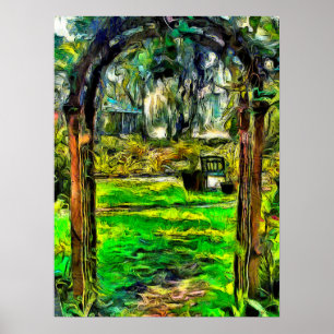 Convidando o Poster de Painterly do Arquivamento d