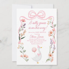 Convidar Rapariga Rosa para convite de chá de fral