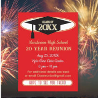 Convidar Reunião! Cartão postal de Reunião de Clas