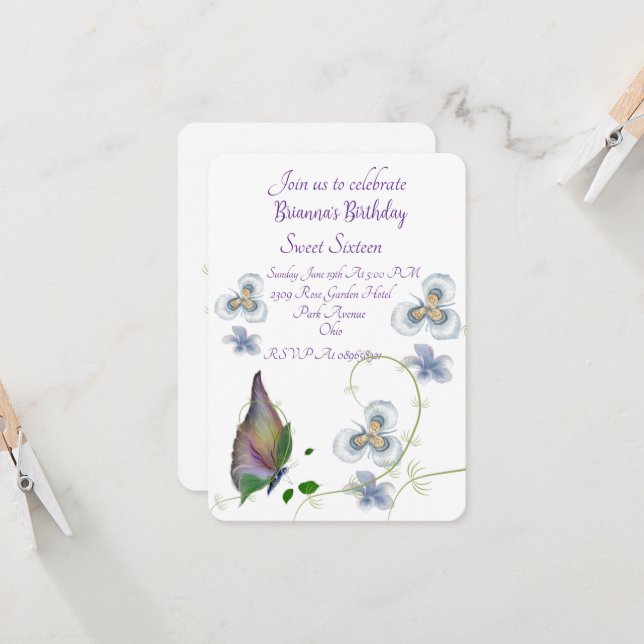 Convite  (Frente/Verso In Situ)