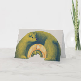 Convite 二つ折りカード 森の動物のアーチ Card -Forest Animal Arch-