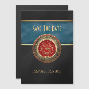 Convite [100] Vegvisir - Bússola Dourada Mágica